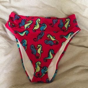 MeUndies high rise cheeky swim bottom